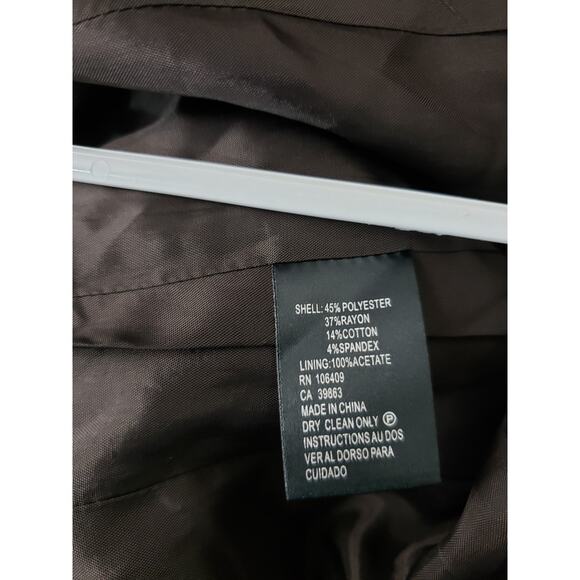 (S5) VTG Isabella De Marco Blazer Womens Size 4 Plaid Stretch Office Siren - Picture 7 of 7